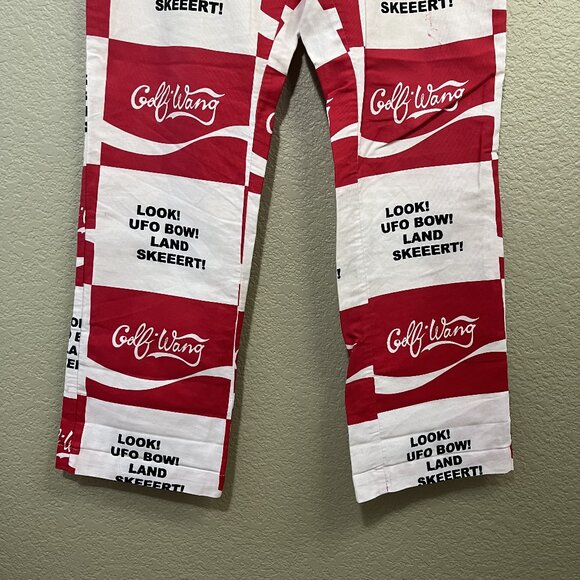 Golf Wang Coco Cola UFO Chino Pants Size 32 - Picture 5 of 11